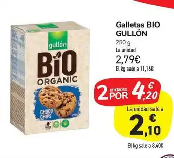 Carrefour Market Galletas Bio Gullón 250g oferta