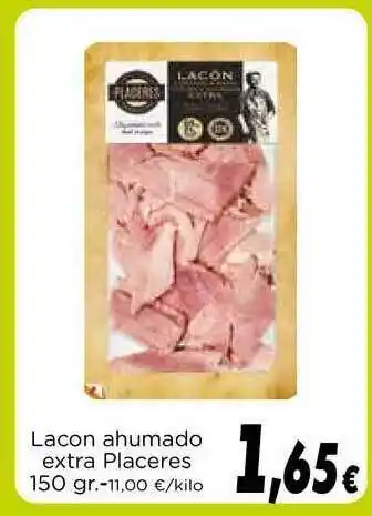 Proxi Lacon Ahumado Extra Placeres 150gr oferta