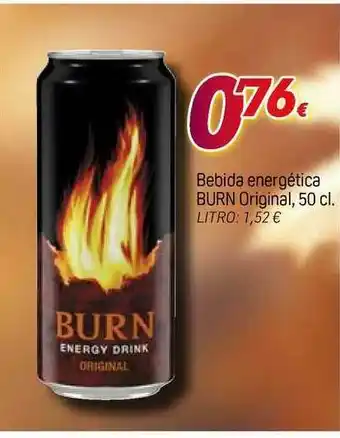Alsara Supermercados Bebida Energética Burn Original 50cl oferta