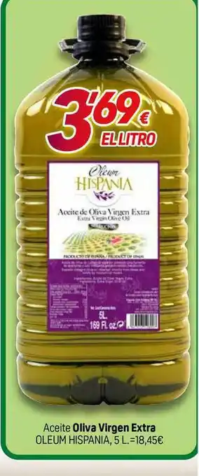 Alsara Supermercados Aceite Oliva Virgen Extra Oleum Hispania 5l oferta