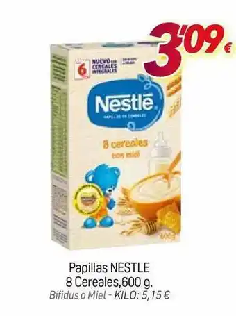 Alsara Supermercados Papillas Nestlé 8 Cereales 600g oferta