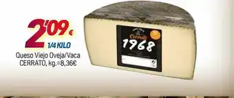 Alsara Supermercados Queso Viejo Oveja Vaca Cerrato oferta