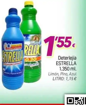 Alsara Supermercados Deterlejia Estrella Limon Pino Azul 1.350ml oferta