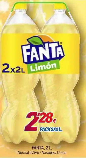 Alsara Supermercados Fanta 2 L Normal O Zero Naranja O Limón 2l oferta
