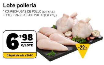AhorraMas Lote pollería oferta