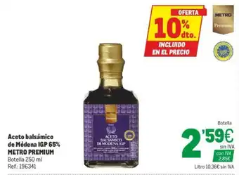 Makro Metro Premium Aceto balsamico 250ml oferta