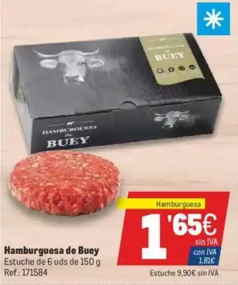 Makro Hamburguesa de Busay 150g oferta