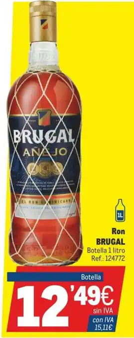 Makro Brugal Ron Botella 1 litro oferta