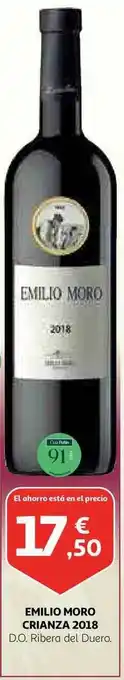 Alcampo Emilio Moro Crianza 2018 oferta
