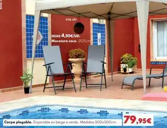 BricoCentro Carpa plegable oferta