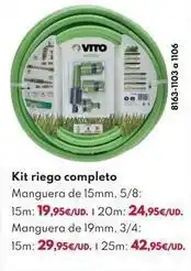 BricoCentro Kit riego completo oferta