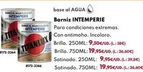 BricoCentro Barniz intemperie oferta