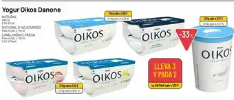 AhorraMas Yogur natural oikos oferta