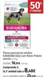 El Corte Inglés Eukanuba - pienso para perros adultos daily care mono-protein salmon oferta