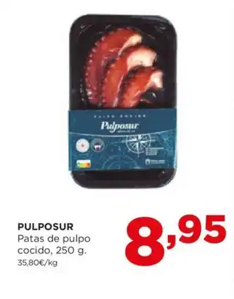 Alimerka PULPOSUR Patas de pulpo cocido oferta