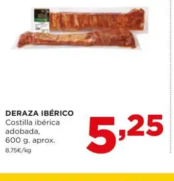 Alimerka DERAZA IBÉRICO Costilla ibérica oferta