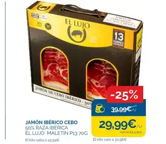 Supermercados La Despensa JAMÓN IBÉRICO CEBO oferta