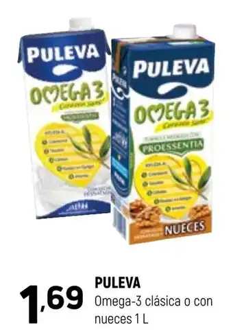 Coviran PULEVA Omega-3 clásica o con nueces 1 L oferta