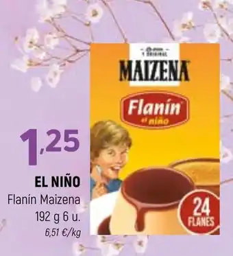 Coviran EL NIÑO Flanín Maizena 192 g 6 u. oferta