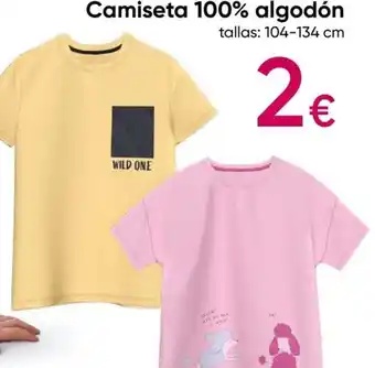 Pepco Camiseta 100% algodón oferta