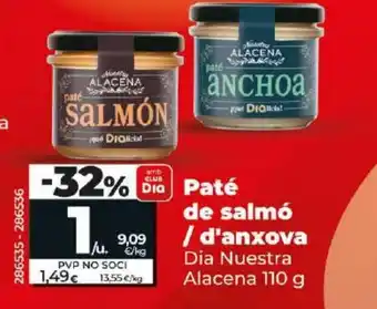Dia Paté de salmó / d'anxova oferta