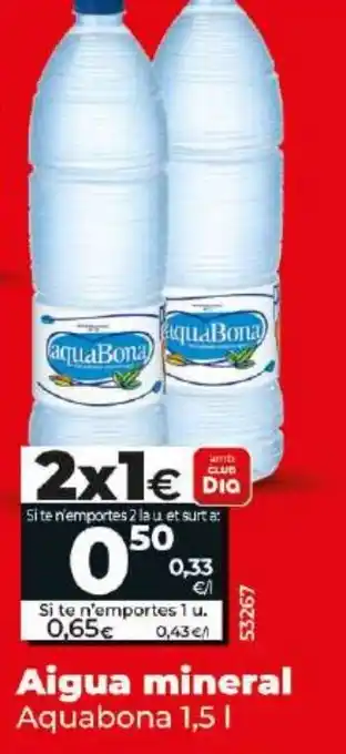 Dia Aigua mineral oferta