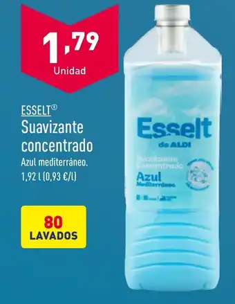 ALDI ESSELTⓇ Suavizante concentrado oferta