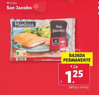 Lidl Monissa San Jacobo oferta