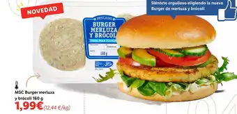 Lidl MSC Burger merluza oferta