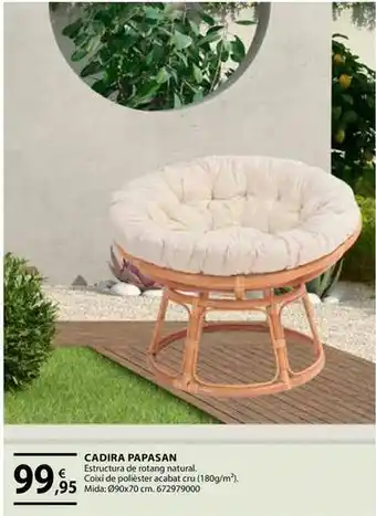 Fes Més Cadira papasan oferta