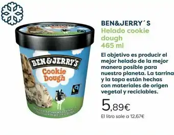 Carrefour Ben&jerry's helado cookie dough oferta