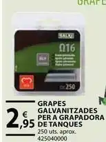 Fes Més Grapes galvanitzades per a grapadora de tanques oferta