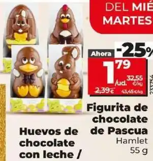 Dia Hamlet - figurita de chocolate de pascua oferta