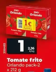 Dia Orlando - tomate frito oferta