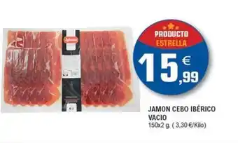 E.Leclerc Iglesias - paleta cebo ibérica vacio oferta