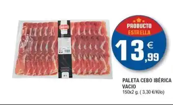 E.Leclerc Iglesias - paleta cebo ibérica vacio oferta