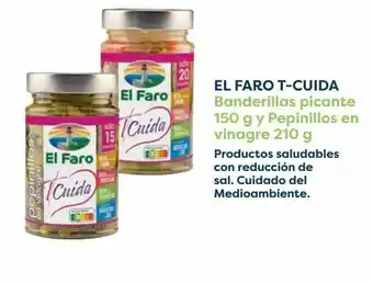 Carrefour El faro t-cuida banderillas picante y pepinillos en vinagre oferta