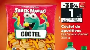 Dia Dia snack maniac - cóctel de aperitivos oferta