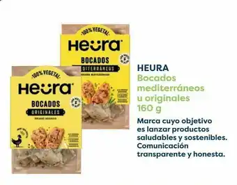 Carrefour Heura bocados mediterráneos u originales oferta
