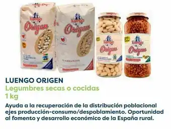 Carrefour Luengo origen legumbres secas o cocidas oferta