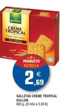 E.Leclerc Gullón - galletas creme tropical oferta