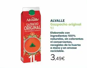 Carrefour Alvalle gazpacho original oferta
