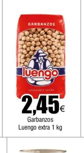 FROIZ Garbanzos Luengo extra 1 kg oferta