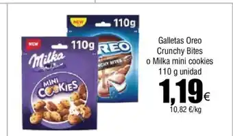 FROIZ Galletas Oreo Crunchy Bites oferta