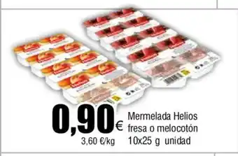 FROIZ Mermelada Helios € fresa o melocotón oferta