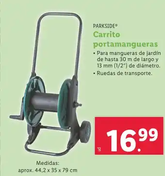 Lidl Carrito portamangueras oferta