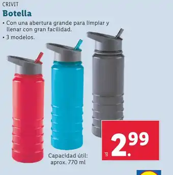 Lidl CRIVIT Botella oferta