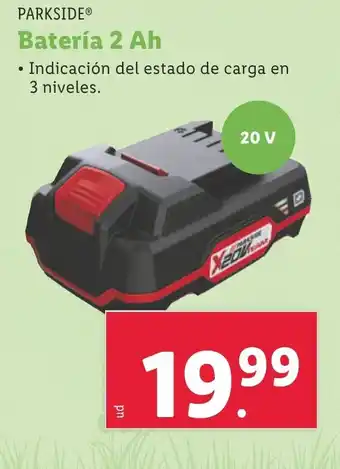Lidl Batería 2 Ah oferta