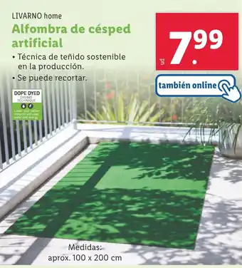Alfombra de césped artificial