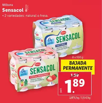 Lidl Milbona Sensacol oferta